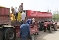 敦煌：项目物资发放到位扎实推进林果产业发展