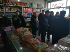 省督查组检查肃州区三墩镇农村假冒伪劣食品专项整治工作